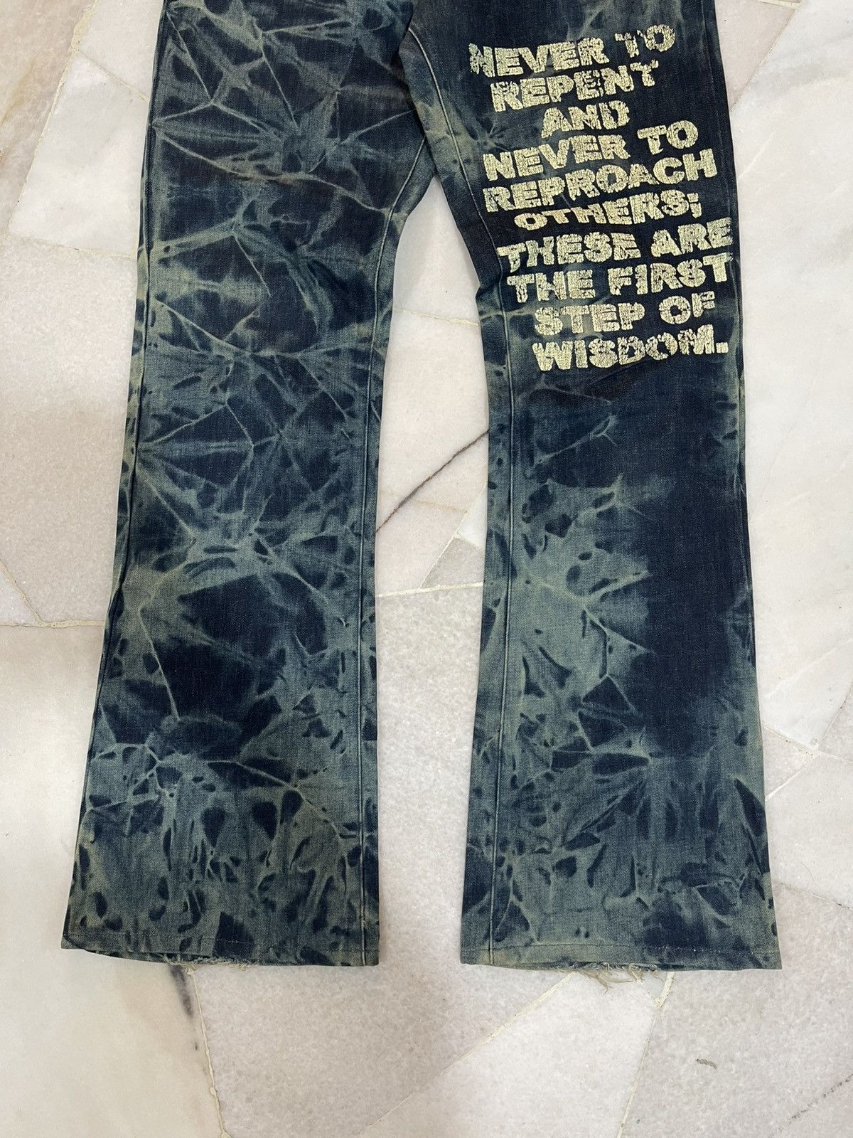 If Six Was Nine 2000s Edge Rupert Flare Pants Size US 32 / EU 48 - 3 Thumbnail