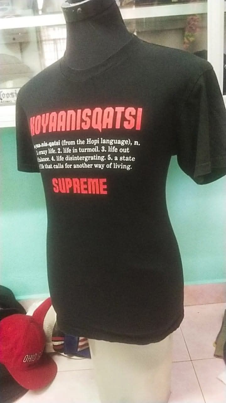 Supreme SUPREME KOYAANISQATSI Size US M / EU 48-50 / 2 - 3 Thumbnail