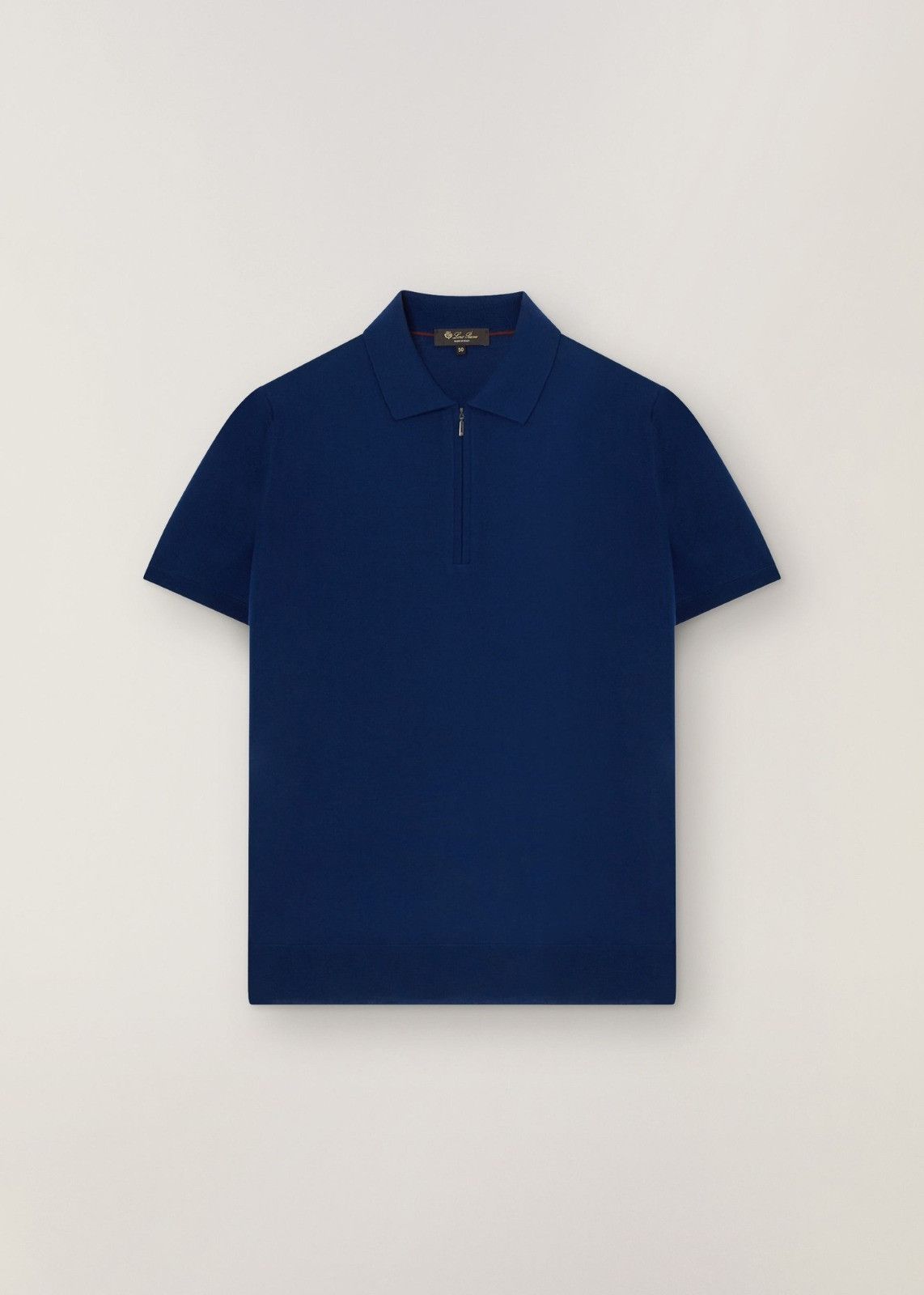 Loro Piana o1srvl11e1024 Wish Zip Polo Shirt in Navy Blue Size US S / EU 44-46 / 1 - 1 Thumbnail