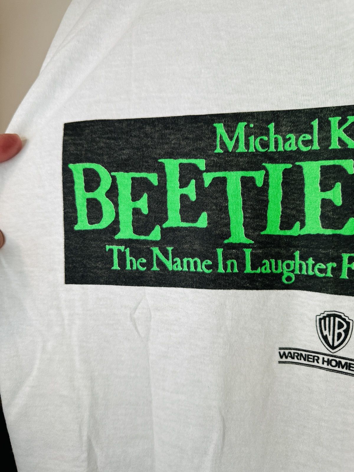 Vintage Vintage 1988 Beetlejuice Cast & Crew Movie Promo Tee Boo Who Size US XL / EU 56 / 4 - 7 Thumbnail