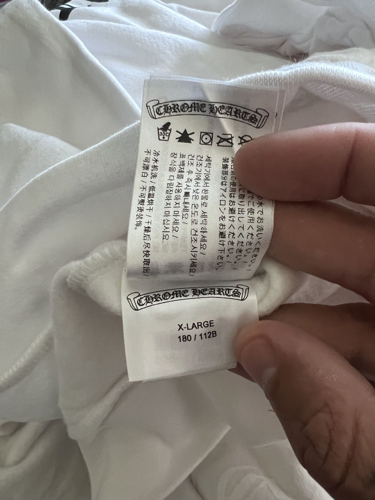 Chrome Hearts Chrome hearts logo hoodie Size US XL / EU 56 / 4 - 6 Thumbnail