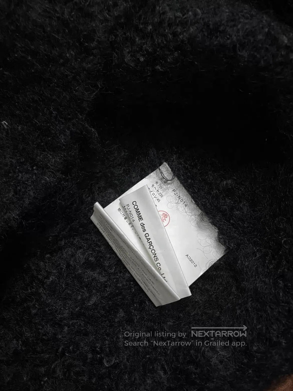 Comme des Garcons Homme Plus Comme Des Garcons Homme Plus 12AW Knitwear Sweater. Size US S / EU 44-46 / 1 - 3 Thumbnail
