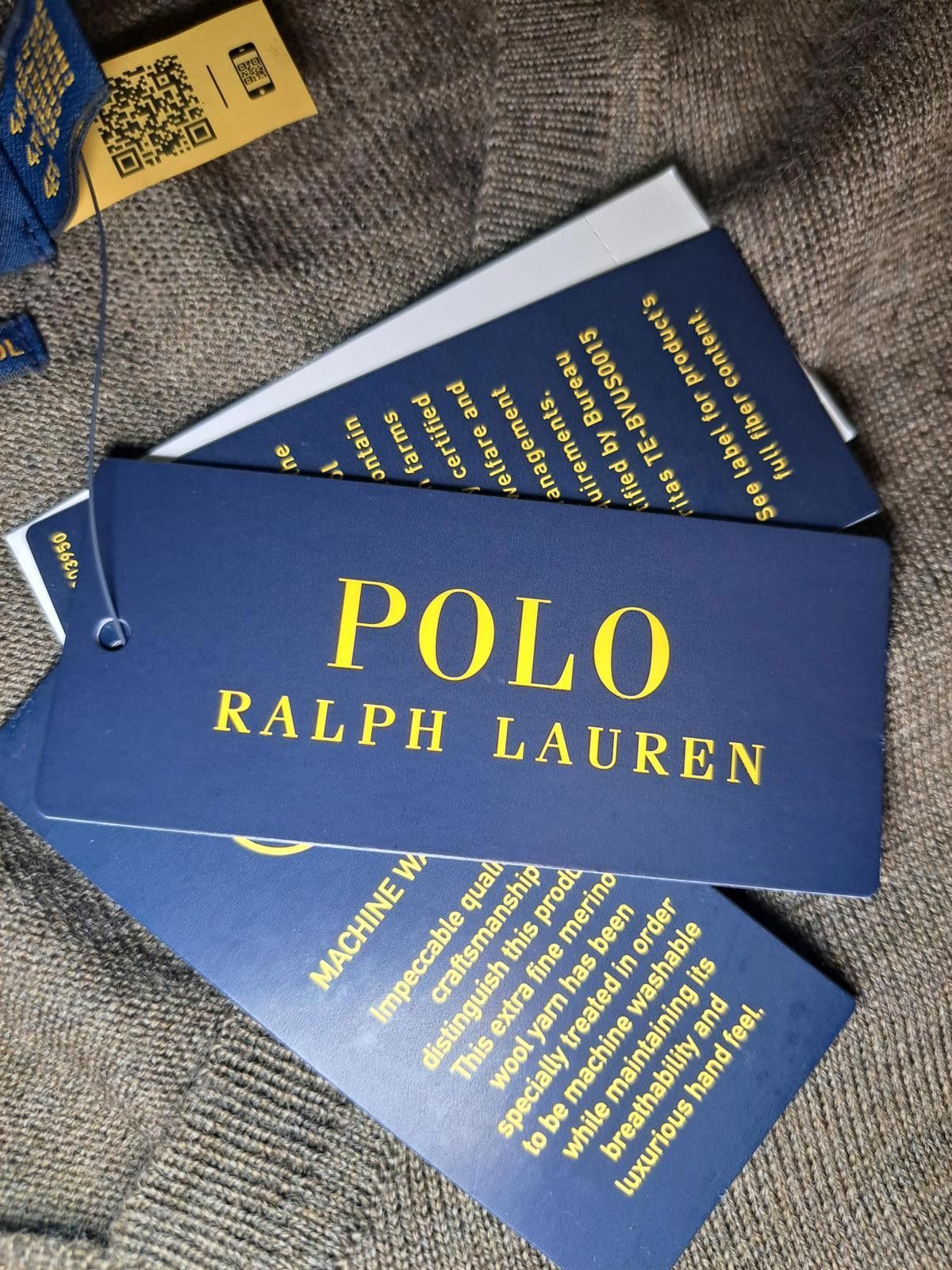 Polo Ralph Lauren NEW Polo Ralph Lauren Sweater Mens 4XB Green Merino Wool Size US XXL / EU 58 / 5 - 4 Thumbnail