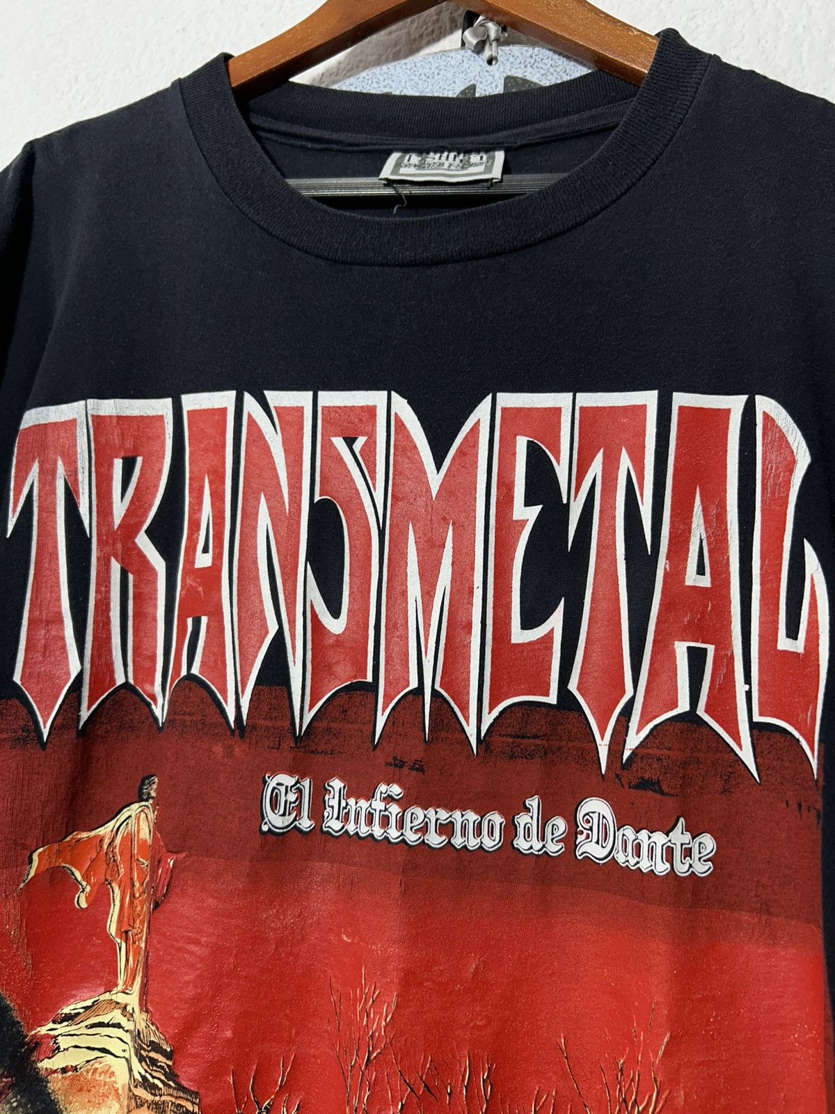 Band Tees × Mexicana × Vintage 1993 Transmetal “Dante’s Inferno” Size US XL / EU 56 / 4 - 3 Thumbnail