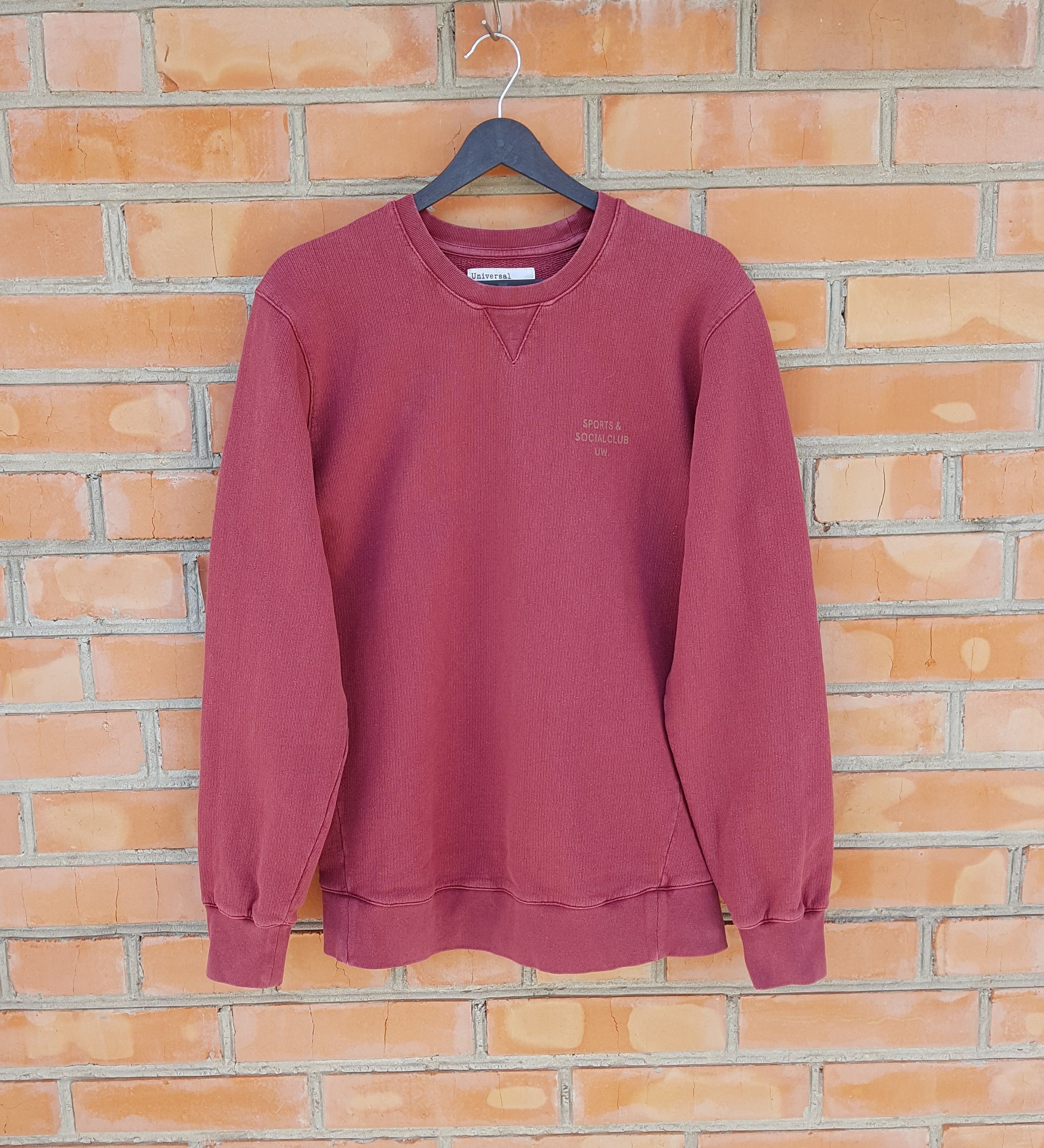 Universal Works Universal Works Sports & Social Club Sweatshirt sz S Size US S / EU 44-46 / 1 - 2 Thumbnail
