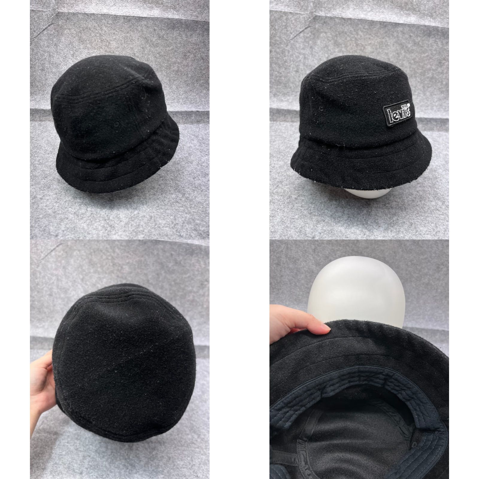 Levi's Levi's Bucket Hat Adult M Black 100% Polyester Lightweight Knit Hat/Cap Mens Size US M / EU 48-50 / 2 - 8 Thumbnail
