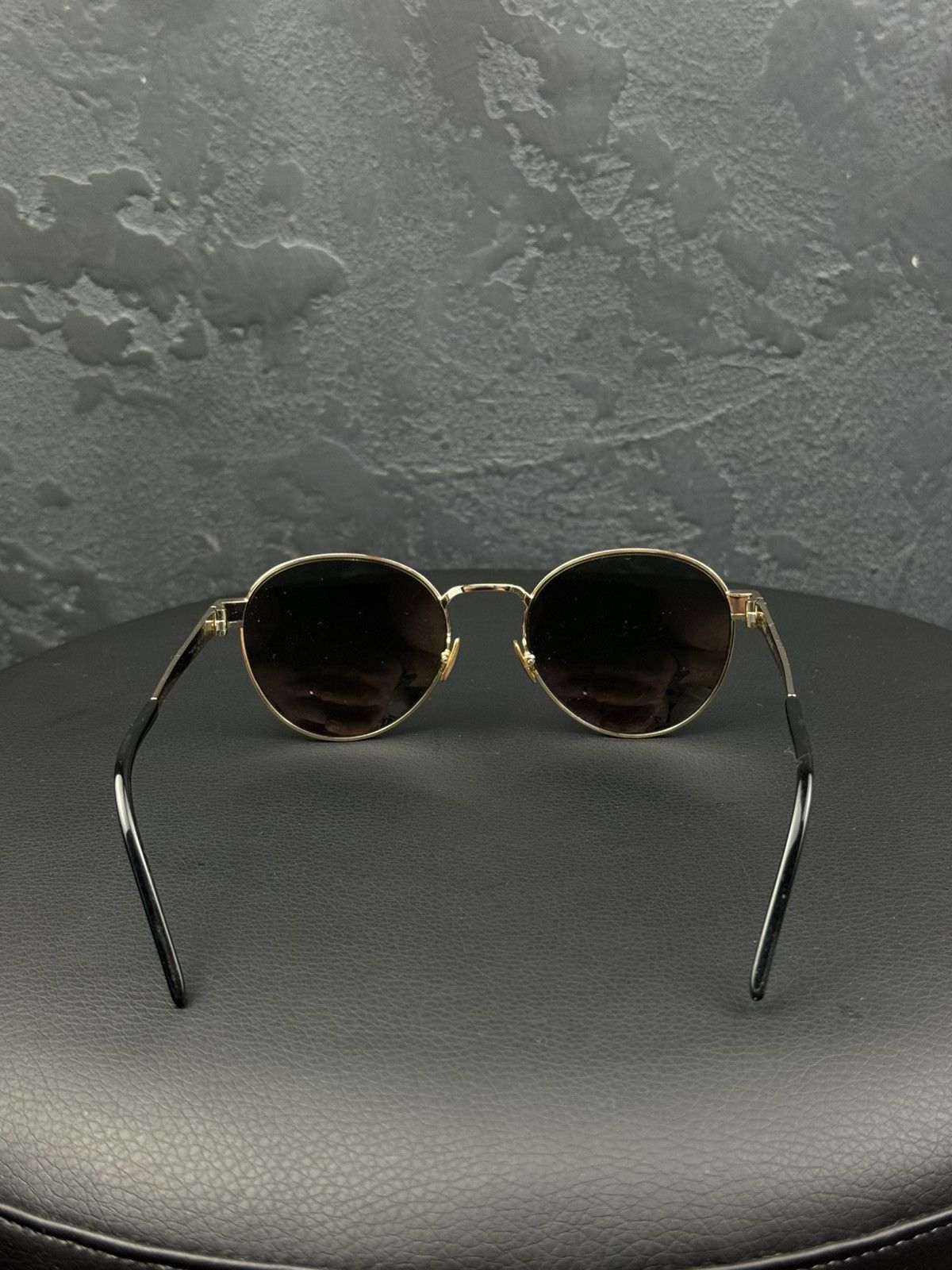 Saint Laurent Paris SAINT LAURENT Sunglasses SL M62 003 Gold/Gray Size ONE SIZE - 11 Thumbnail