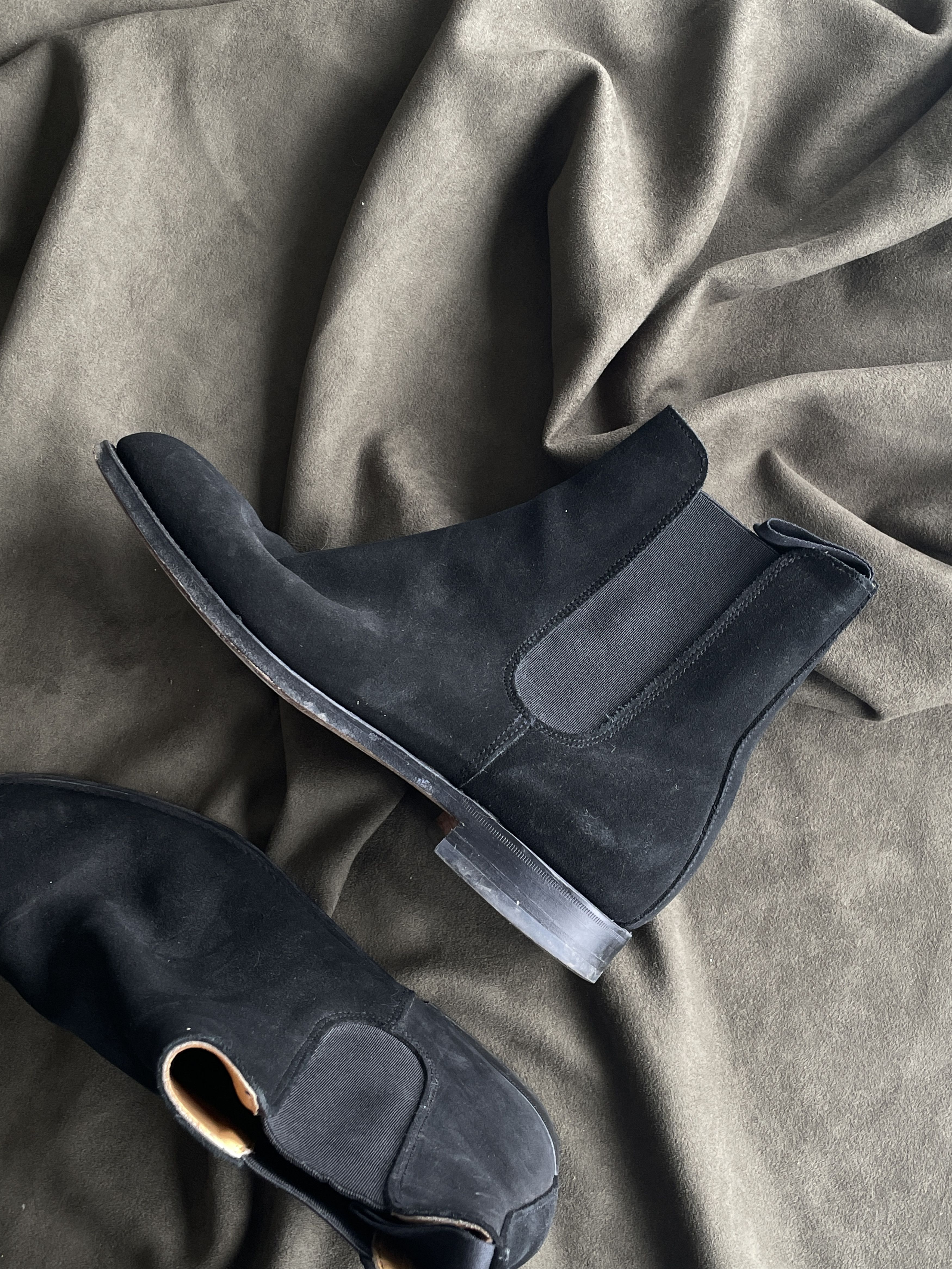 Alfred Sargent Suede Chelsea Boots Size US 7 / IT 37 - 3 Thumbnail