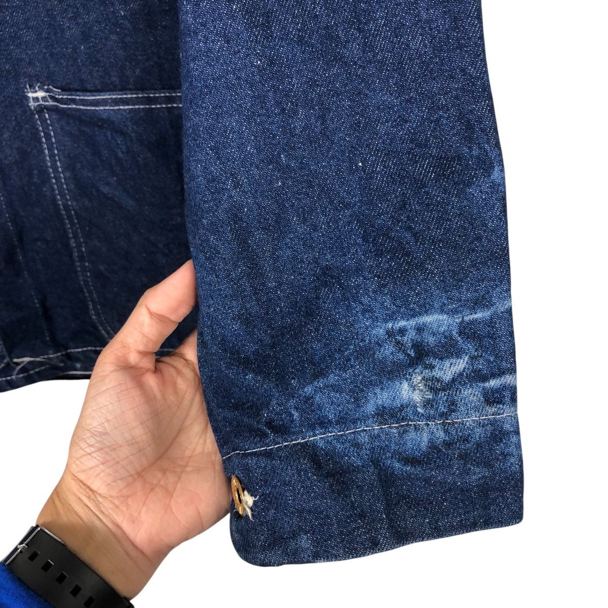 Toyo Enterprises 📌Vintage Chore Jacket Union Made Isanforized Universall Usa Size US M / EU 48-50 / 2 - 16 Thumbnail
