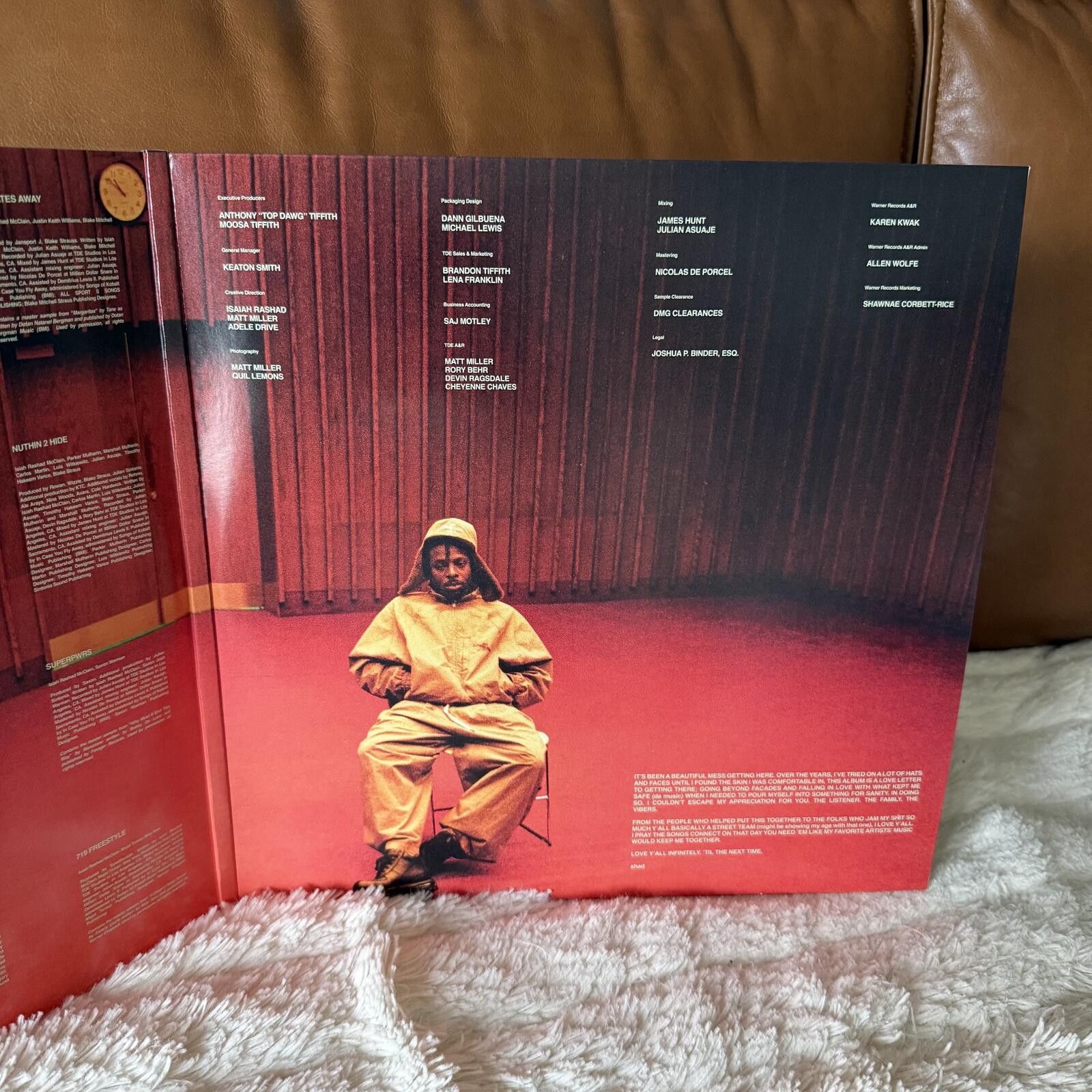 Other Isaiah Rashad - It's Been Awful Gatefold 2LP Signed Vinyl Size ONE SIZE - 7 Thumbnail