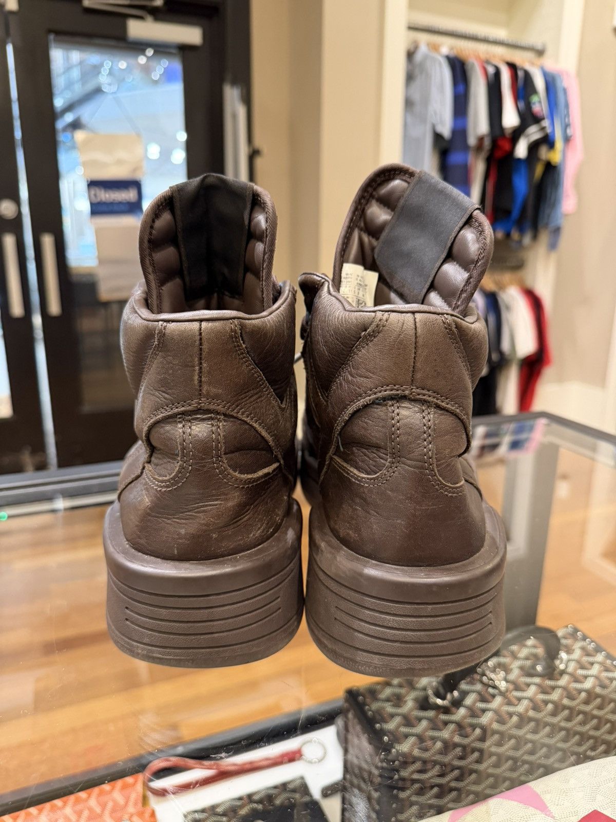 Converse × Rick Owens Drkshdw Rick Owens x Converse DRKSHDW TURBOWPN Mids - Clay Size US 10 / EU 43 - 6 Thumbnail