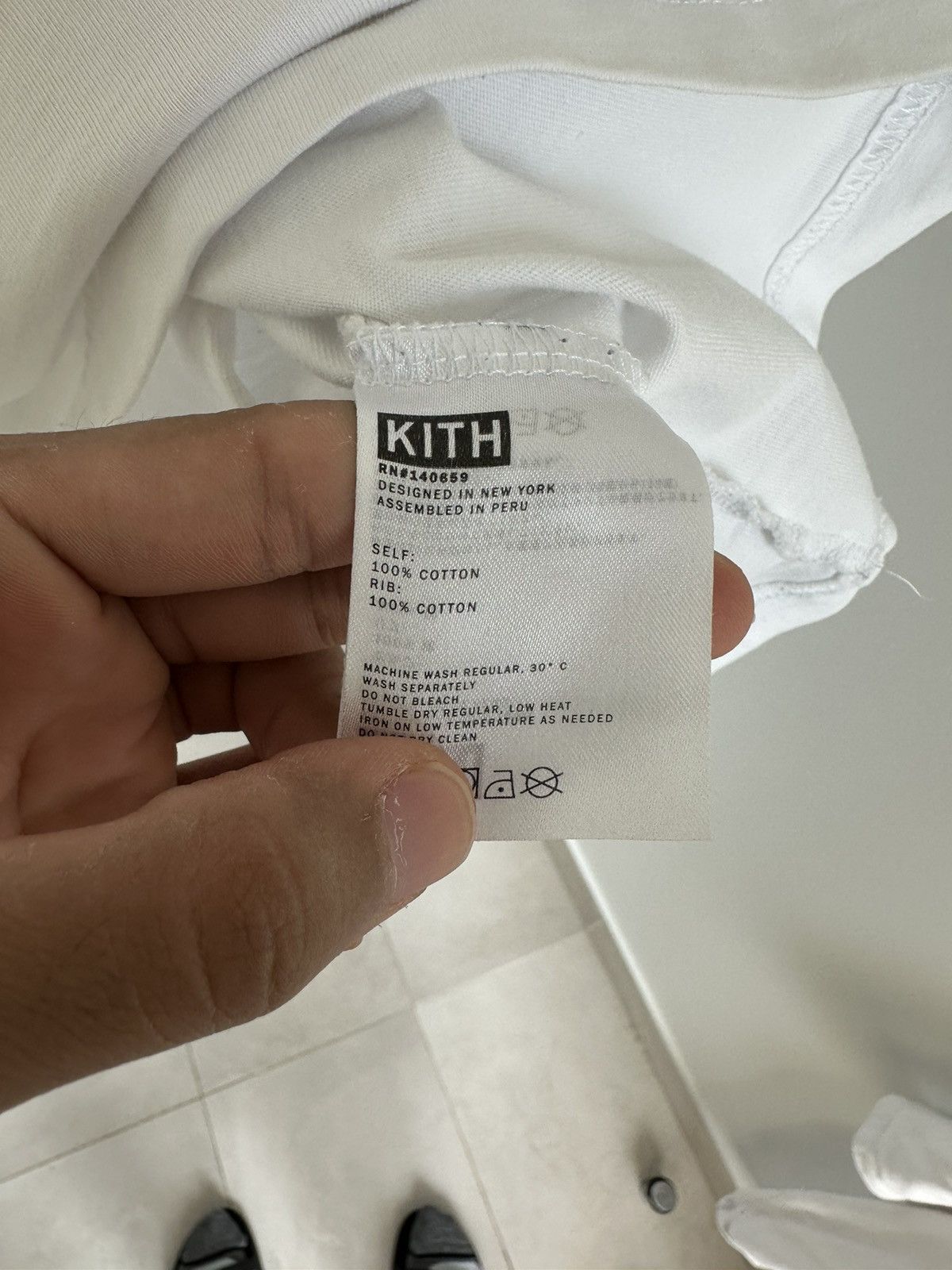 Kith Kith White Relaxed Painting Tee Size US L / EU 52-54 / 3 - 5 Thumbnail