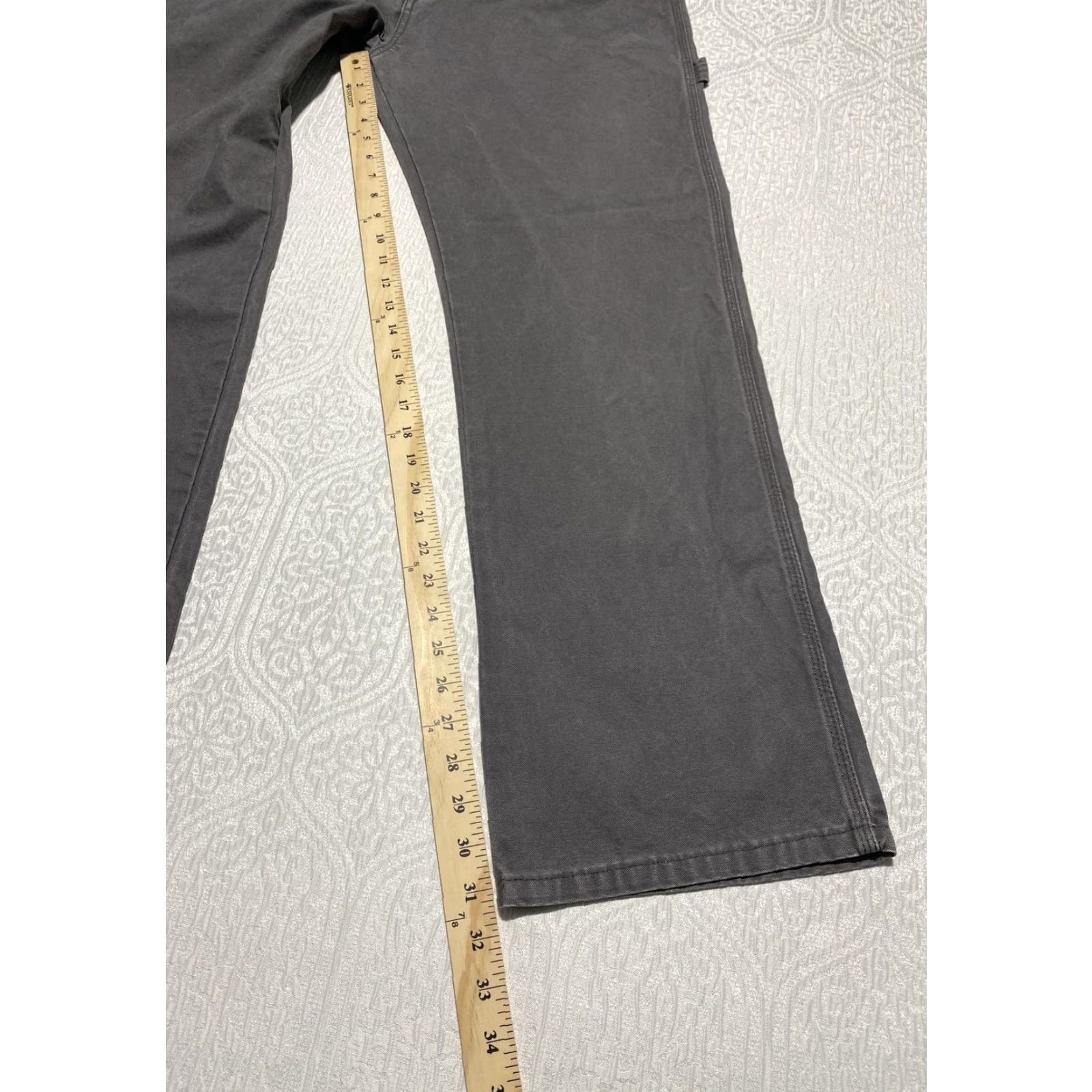 Dickies Dickies Work Pants Mens 34x32 Charcoal Gray Carpenter Utility Cotton Pants Size US 34 / EU 50 - 7 Thumbnail