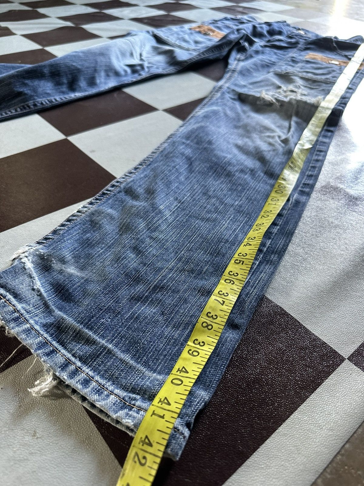Edwin Vintage Edwind blue denim jeans Size US 31 - 10 Thumbnail