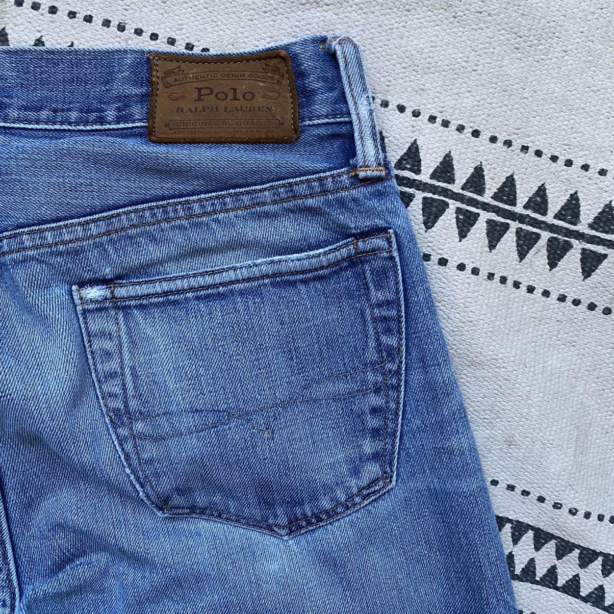 Polo Ralph Lauren Vintage Polo Ralph Lauren distressed jeans slim Denim pants Size US 29 - 12 Thumbnail