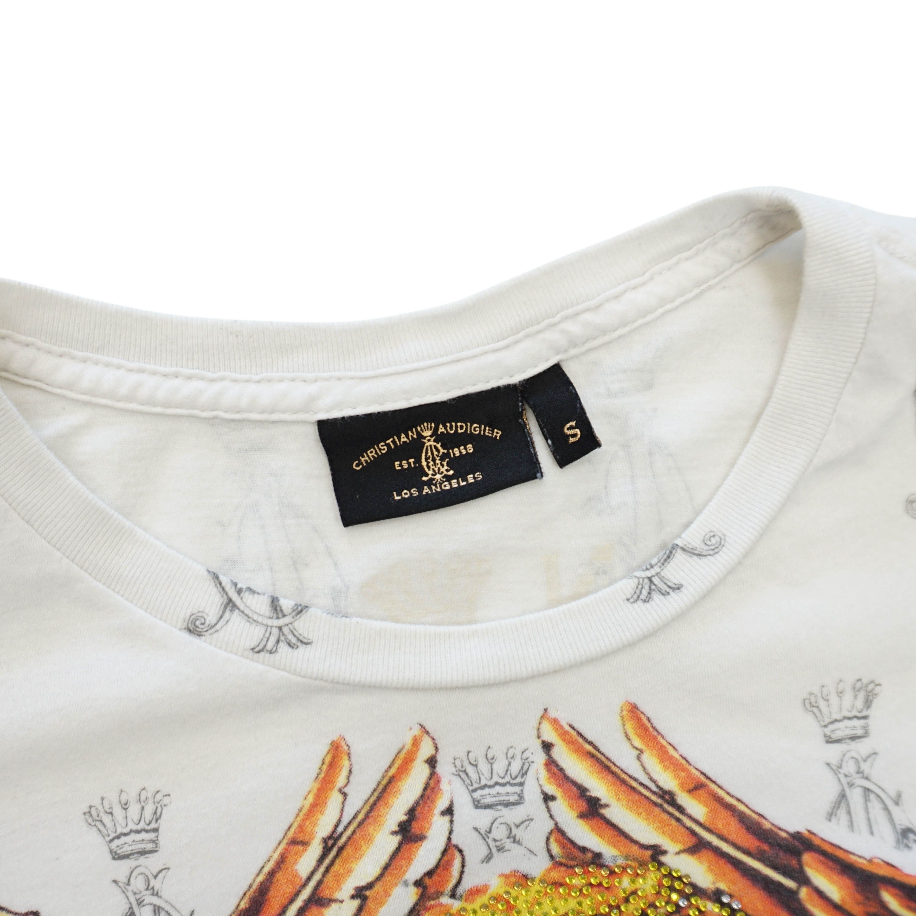 Christian Audigier Archive Y2K Very Rare Graphic Tee Size US S / EU 44-46 / 1 - 3 Thumbnail