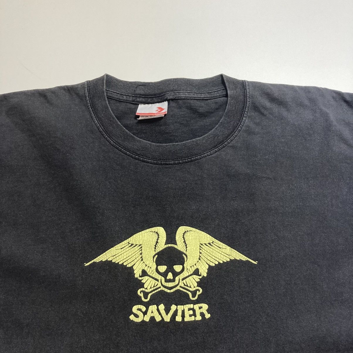 Enjoi vintage savier skateboards skull bones wings tee Size US L / EU 52-54 / 3 - 2 Thumbnail