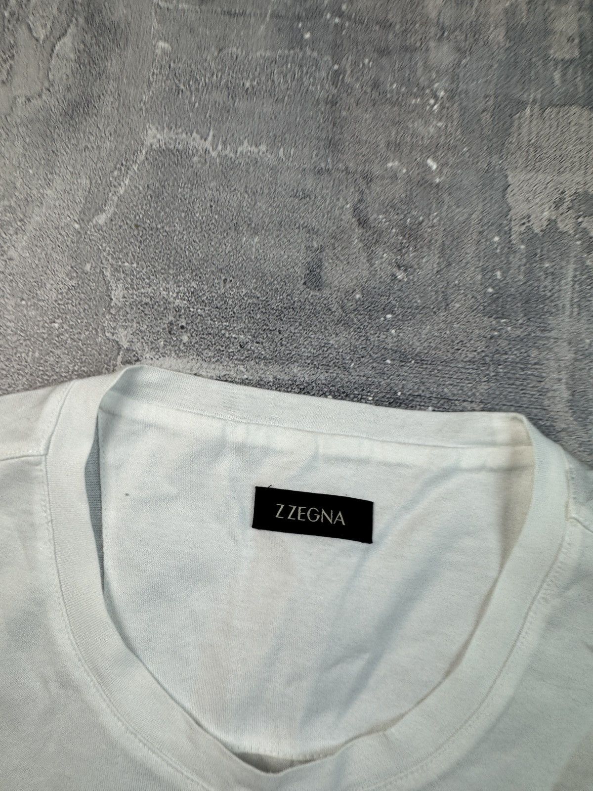 Z Zegna White Tee Ermenegildo Zegna Z ZEGNA New Collection Size US M / EU 48-50 / 2 - 3 Thumbnail