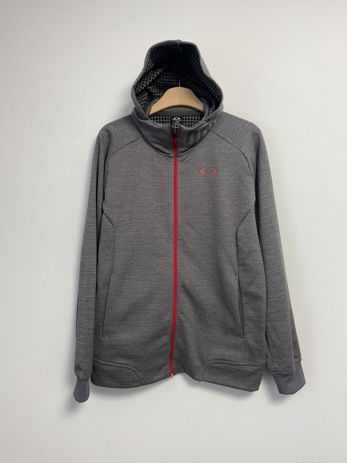 Vintage Oakley Vintage Zip Hoodie Track Top y2k Size US L / EU 52-54 / 3 - 1 Thumbnail