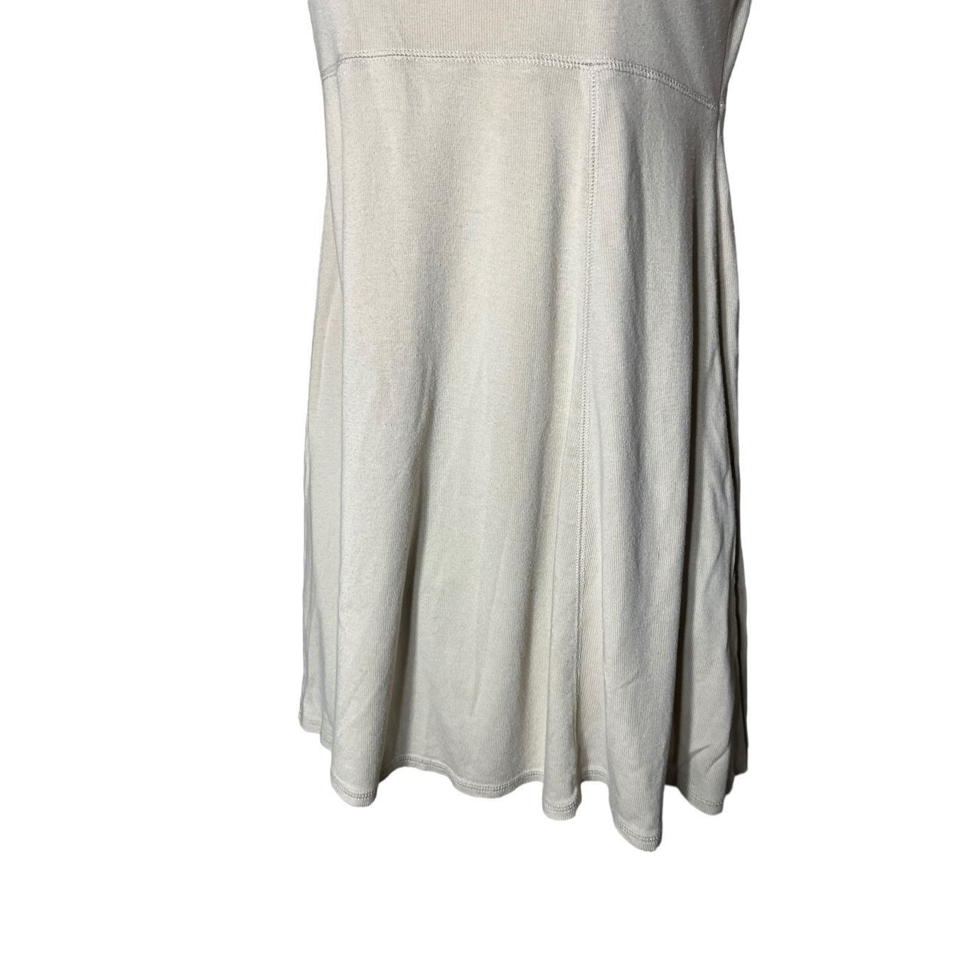 Nordstrom BP Nordstrom Y2K Tan Fit and Flare Dress Size M Size M / US 6-8 / IT 42-44 - 3 Thumbnail