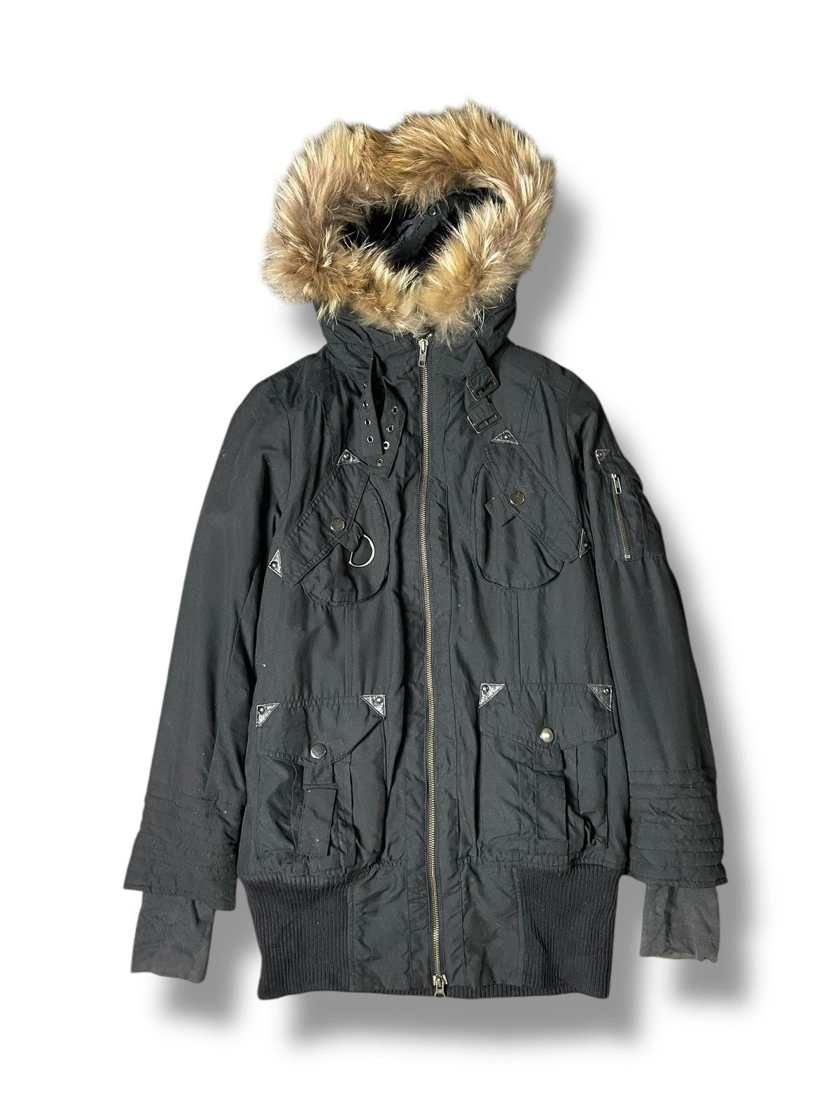 If Six Was Nine × Japanese Brand × Le Grande Bleu (L.G.B.) CLICHY Japanese Brand Utility Pocket Jacket (61) Size US XXS / EU 40 - 1 Thumbnail