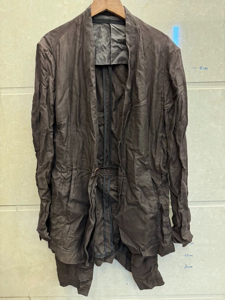 Julius julius Black pleated Taoist robe coat Size S / US 4 / IT 40 - 1 Thumbnail