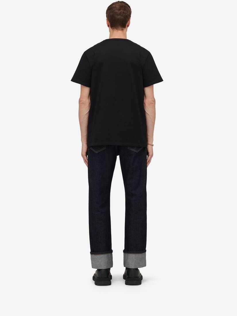 Alexander McQueen o1w1db10725 Skull T-Shirt in Black Size US S / EU 44-46 / 1 - 4 Thumbnail
