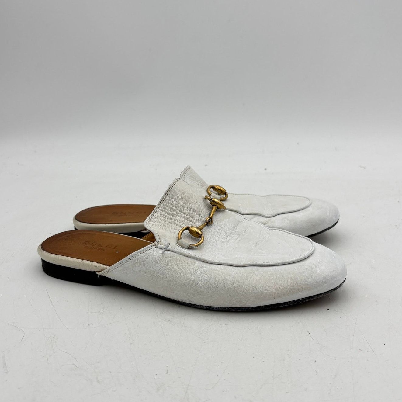 Gucci Gucci Princetown Horsebit Leather Mules Loafers Women's 36 Size US 6 / IT 36 - 1 Thumbnail