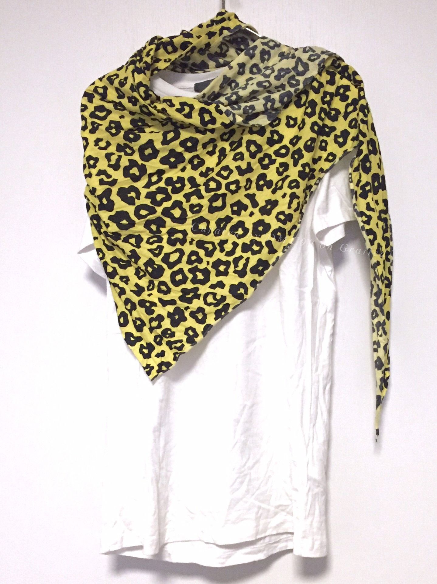 McQ Alexander McQueen Alexander McQueen McQ Leopard Scarf T-shirt Size US S / EU 44-46 / 1 - 1 Thumbnail