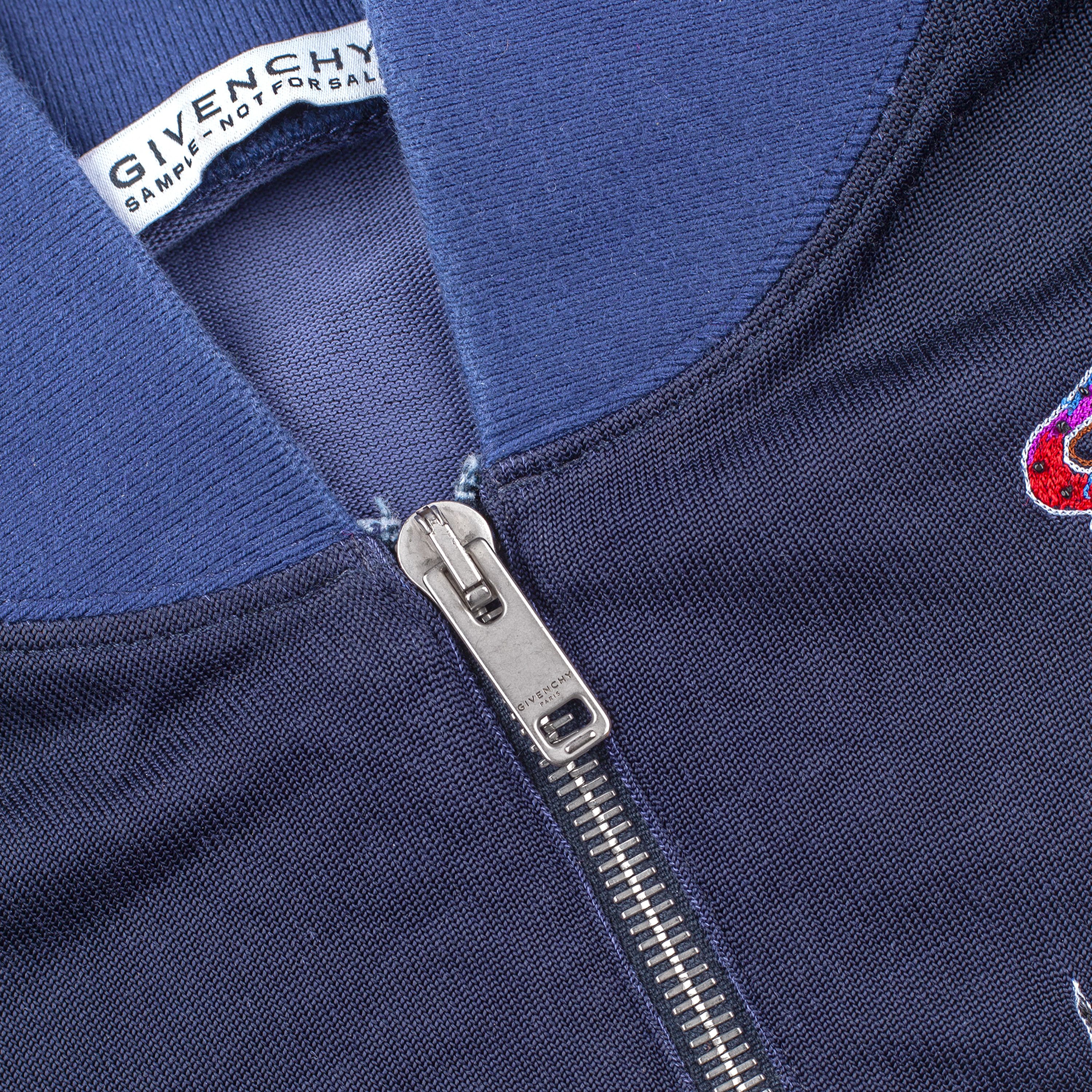 Givenchy Givenchy Sample Navy Short Sleeve Top Size M / US 6-8 / IT 42-44 - 5 Thumbnail