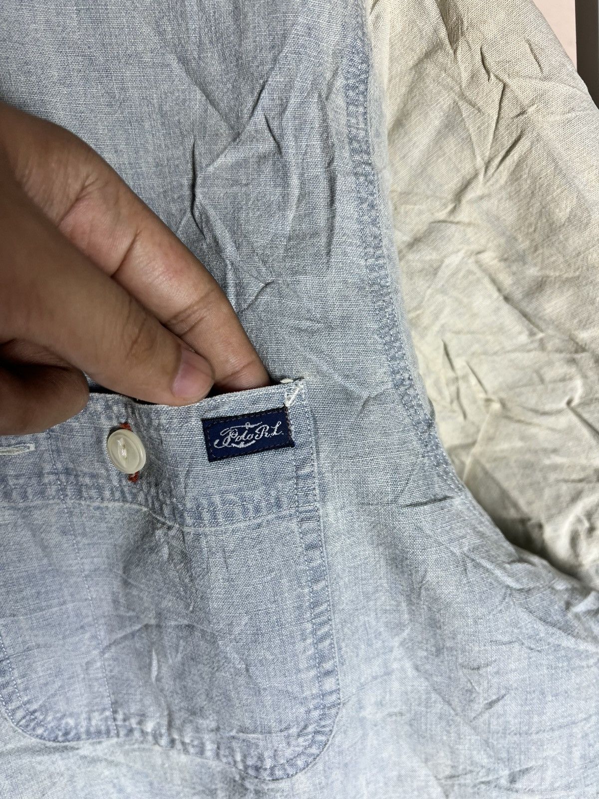Polo Ralph Lauren Polo Ralph Lauren Vintage Military Workwear US-RL Naval Res Size US L / EU 52-54 / 3 - 3 Thumbnail
