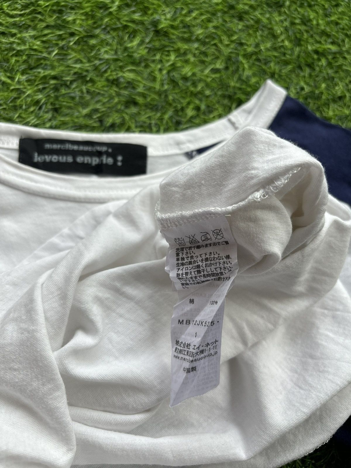 Issey Miyake Mercibeaucoup Jevous enprie Tshirt Size US M / EU 48-50 / 2 - 7 Thumbnail