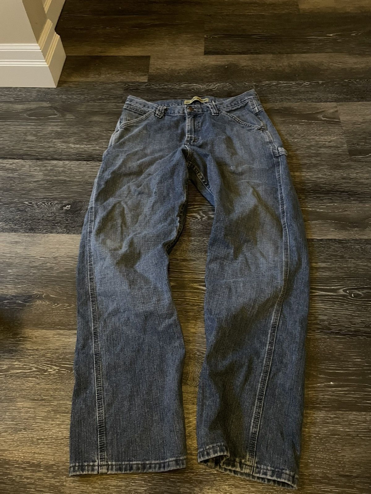 Lee Vintage Midwash Lee carpenter jeans Size US 33 - 1 Thumbnail