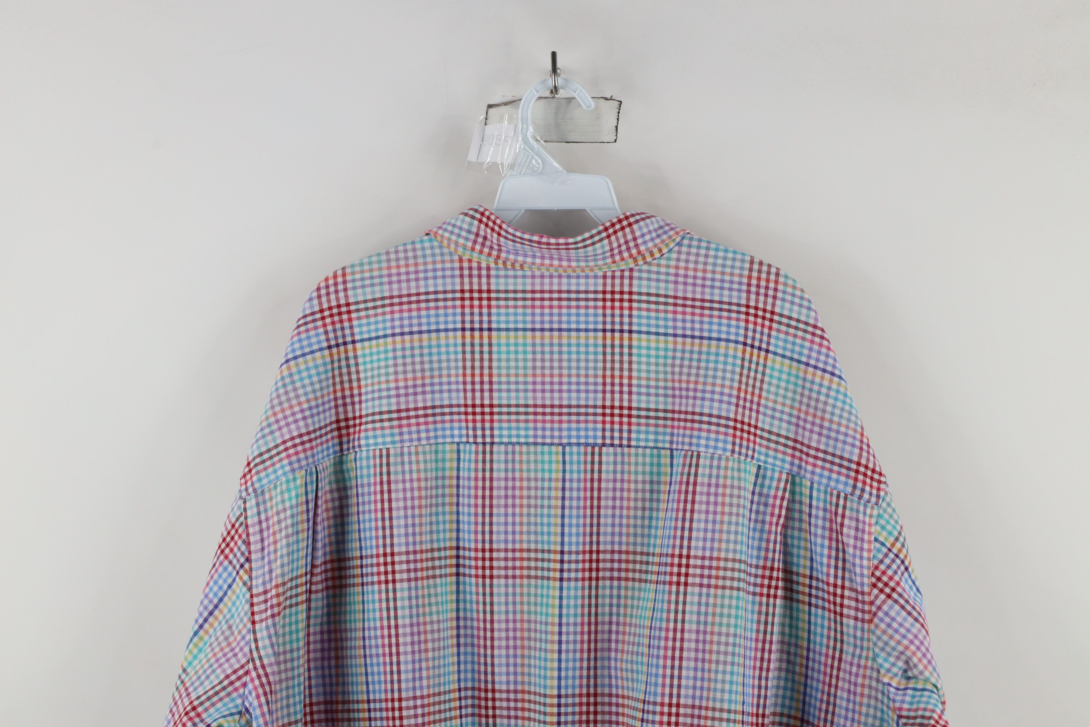 Vintage Vintage 90s Streetwear Collared Long Sleeve Button Shirt Size US XXL / EU 58 / 5 - 7 Thumbnail