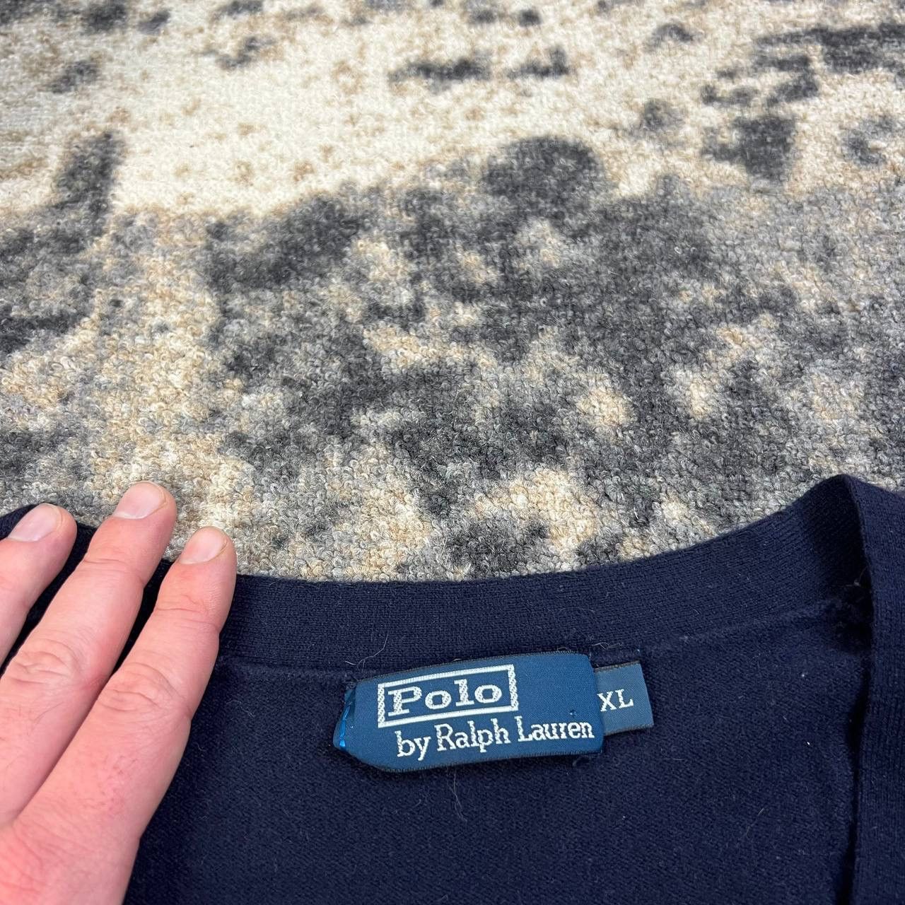 Polo Ralph Lauren Polo Ralph Lauren Luxury Vintage Merino Wool Cargigan Size US XL / EU 56 / 4 - 5 Thumbnail