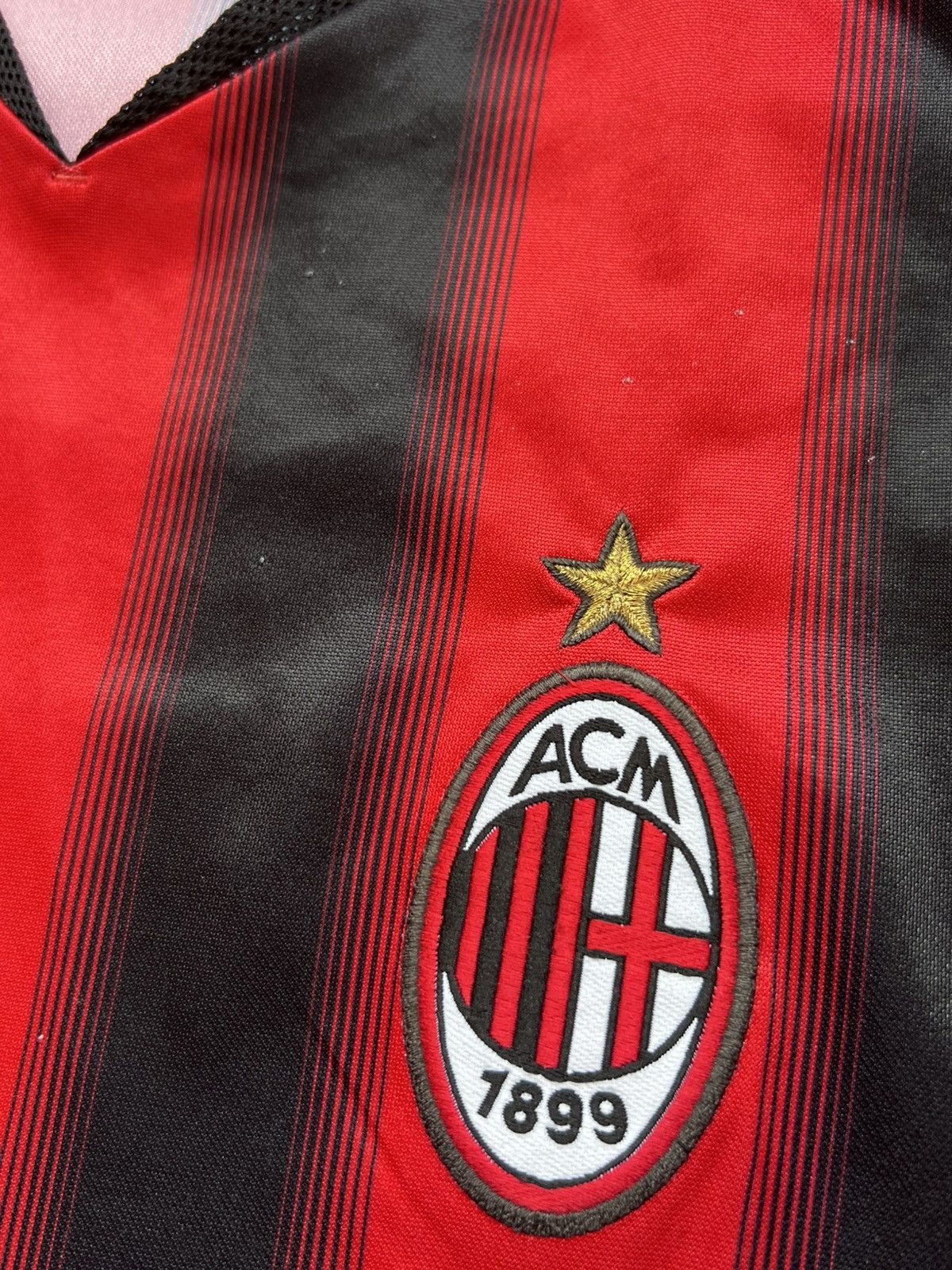 Adidas 2004/05 Adidas AC Milan #7 SHEVCHENKO Home Soccer Jersey XL Size US XL / EU 56 / 4 - 6 Thumbnail