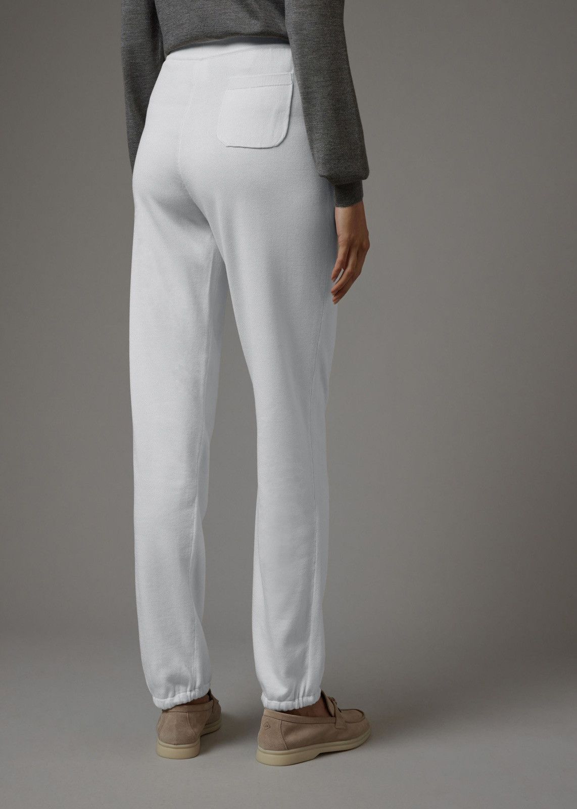 Loro Piana o1srvl11e0424 Trouser in White Size 26" / US 2 / IT 38 - 3 Thumbnail