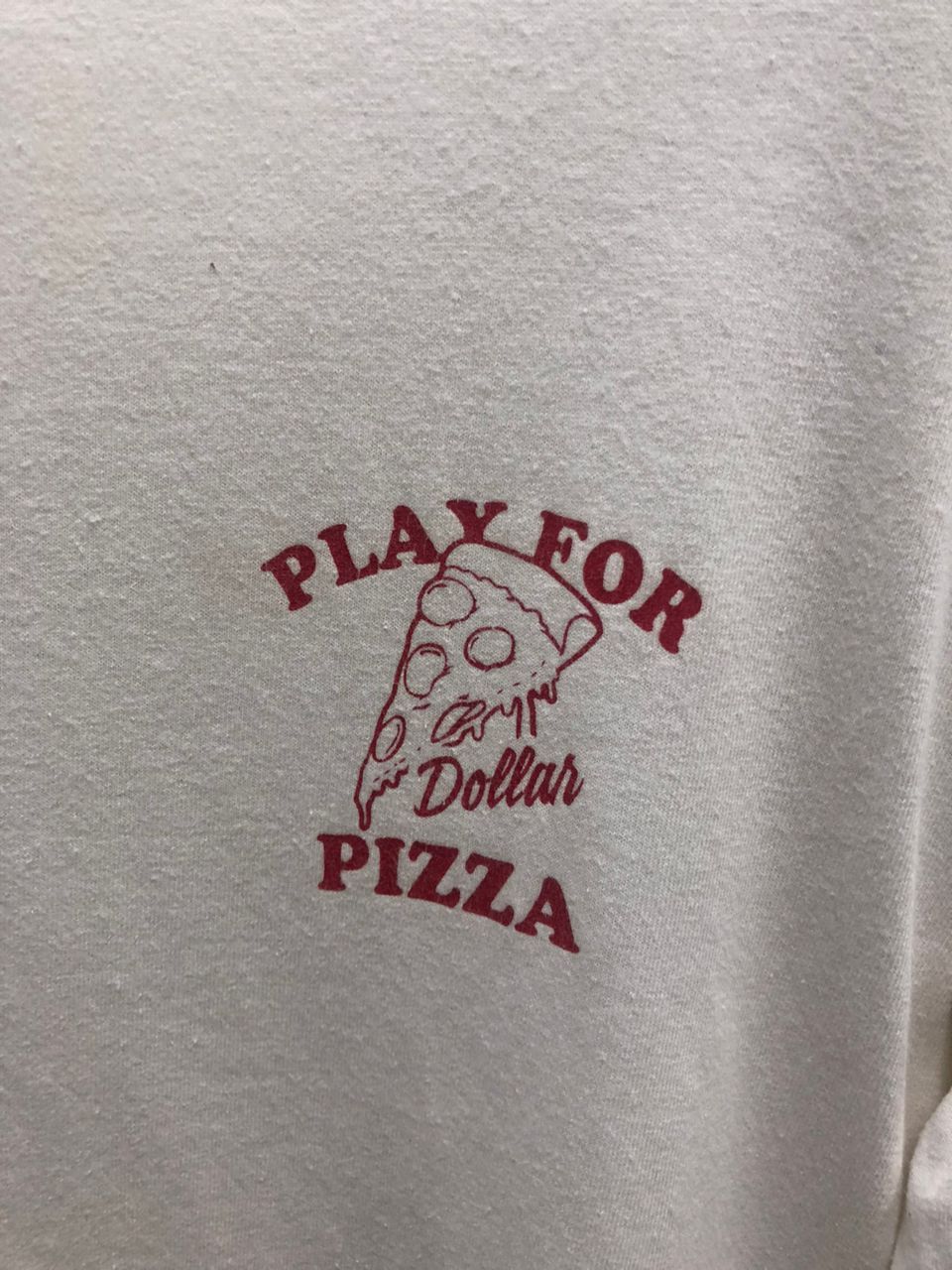 Japanese Brand SMASHER KINGASSO VINTAGE play for dollar pizza LONG SLEEVE Size US M / EU 48-50 / 2 - 5 Thumbnail