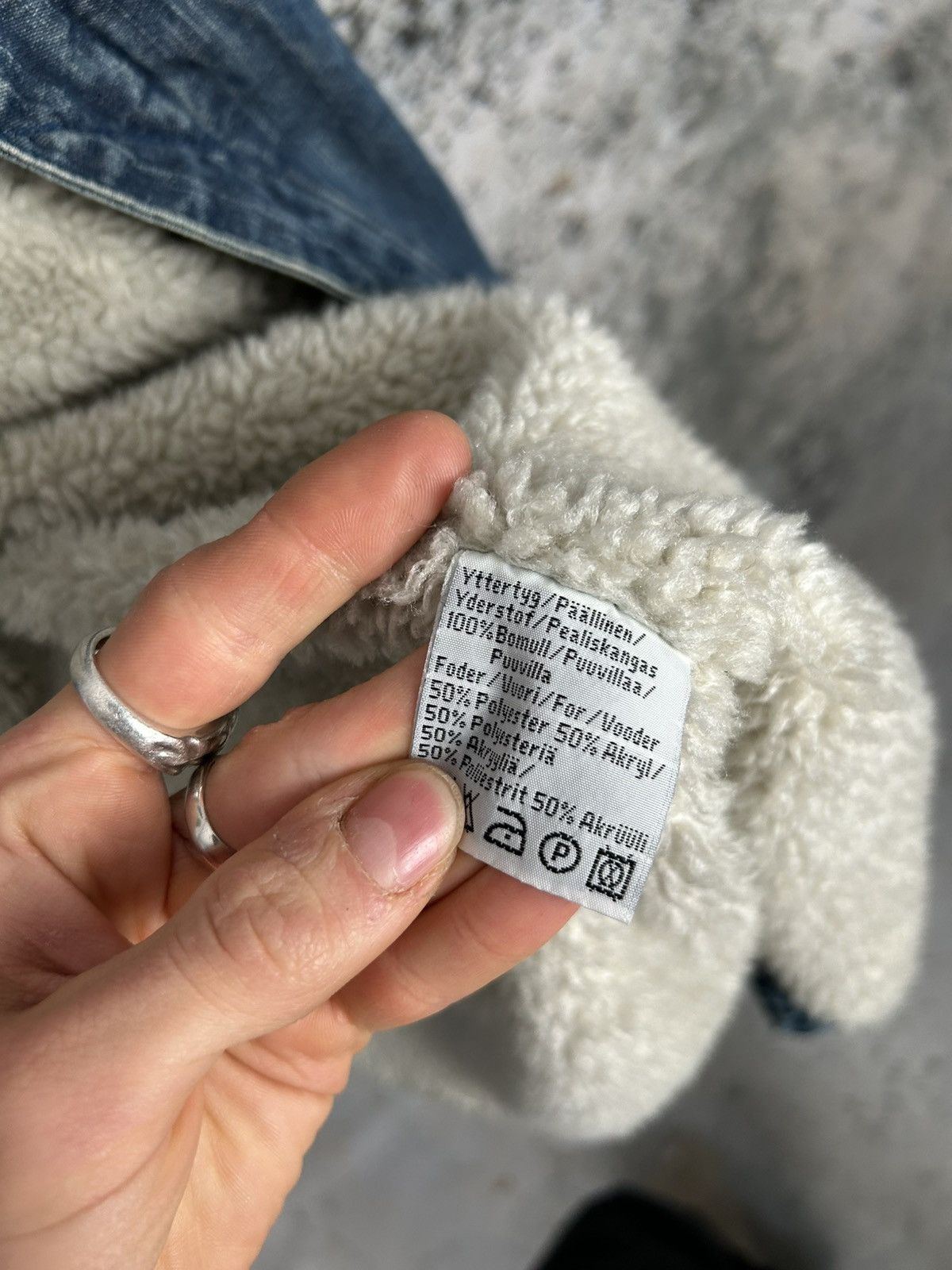 Vintage Vintage Penny Lane Jeans Fur Jacket Avant Garde Archive 90s Size L / US 10 / IT 46 - 8 Thumbnail