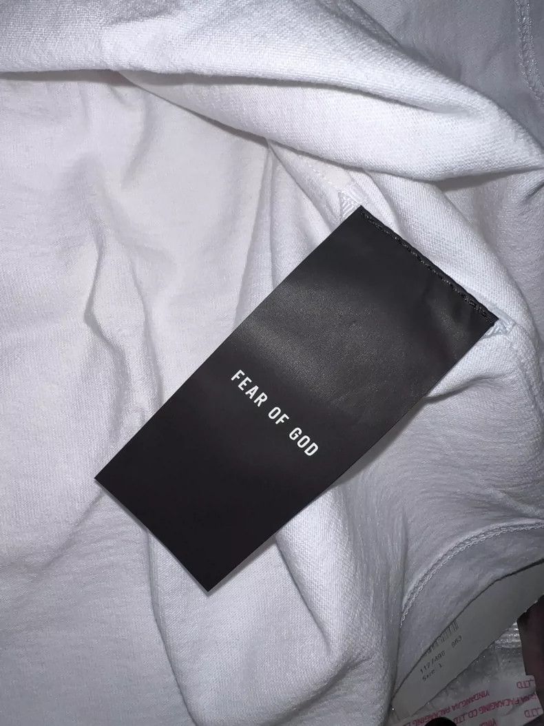 Fear of God Fear of God Main line patch short-sleeved T-shirt Size US L / EU 52-54 / 3 - 4 Thumbnail