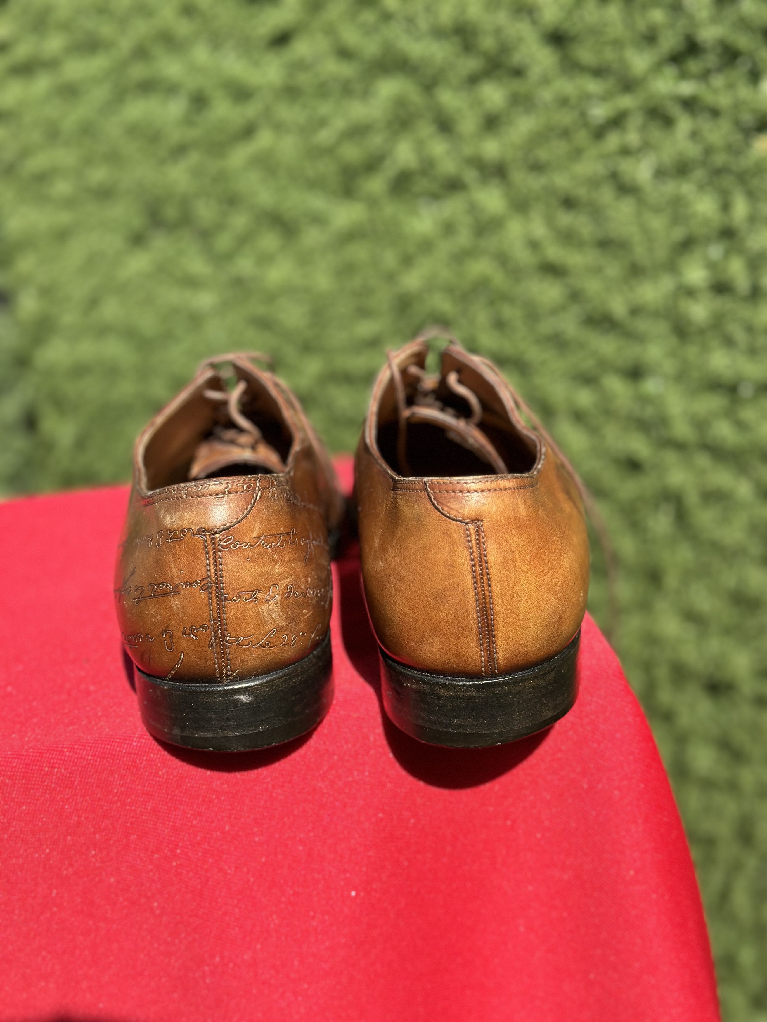 Berluti Berluti Scritto Venezia Leather Oxford Shoes EU 42.5 US 9.5 Size US 9.5 / EU 42-43 - 4 Thumbnail