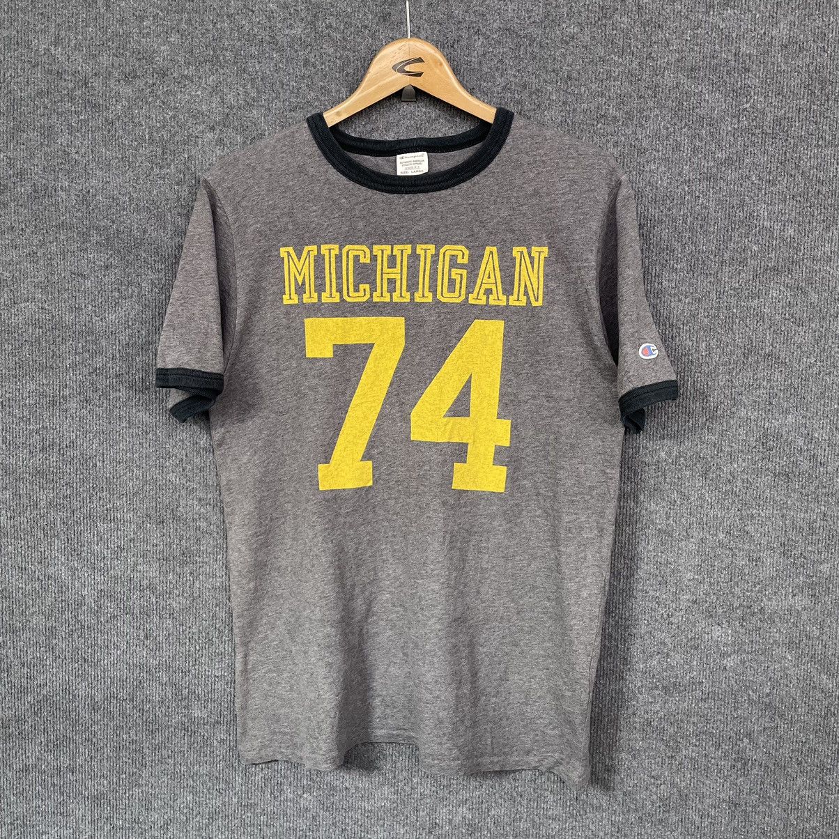 Champion Y2K University of Michigan x Champion Ringer T Shirt Size US M / EU 48-50 / 2 - 1 Thumbnail