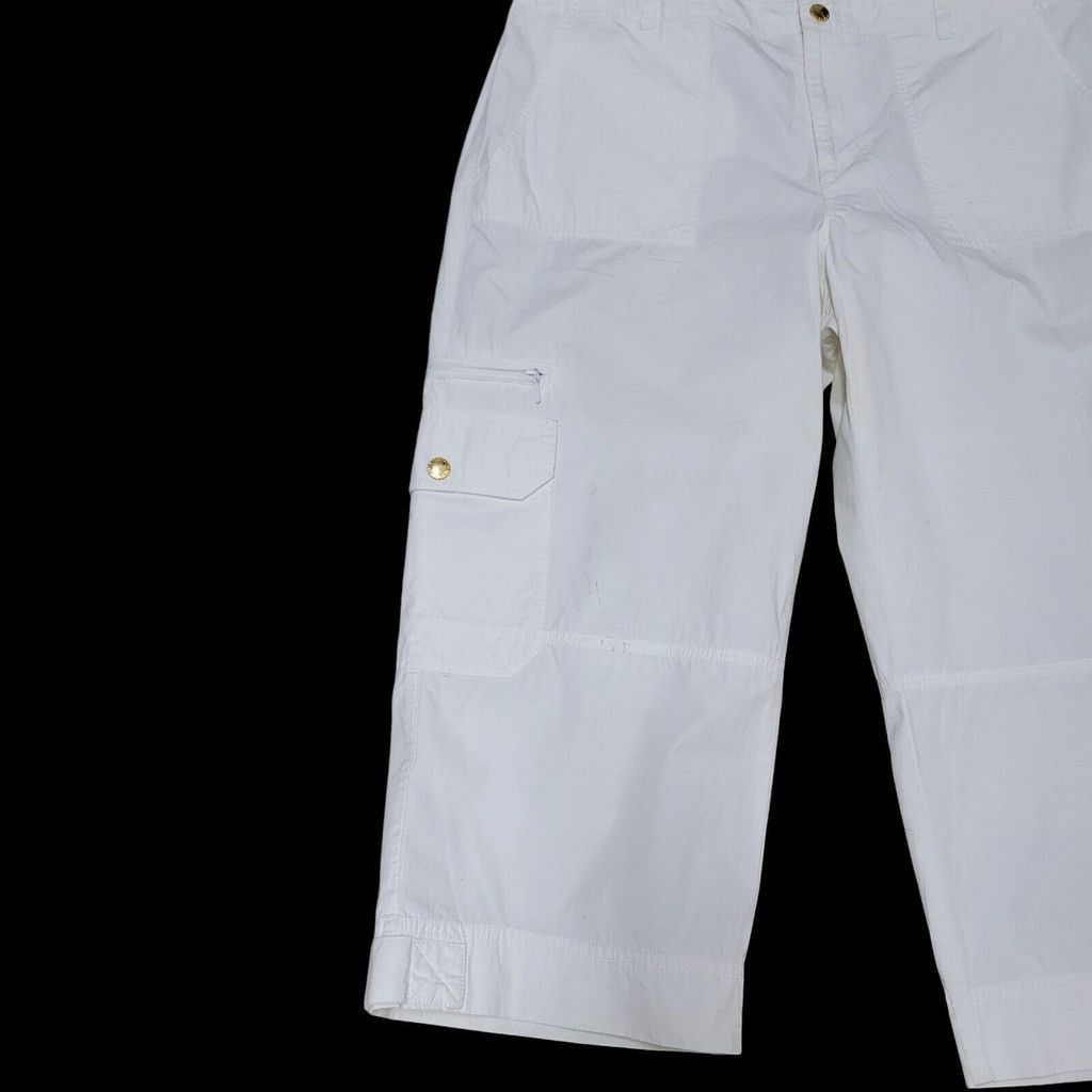Lauren Ralph Lauren Lauren Ralph Lauren Cargo Capri Pants Size 12 Women's Beige Size 34" / US 12 / IT 48 - 5 Thumbnail