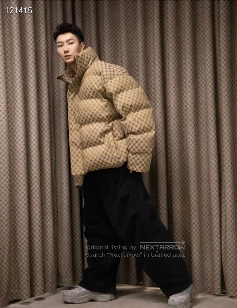 Balenciaga Balenciaga Double B Letter All-Over Printed Padded Jacket Size XXS / US 00 / IT 34 - 8 Thumbnail