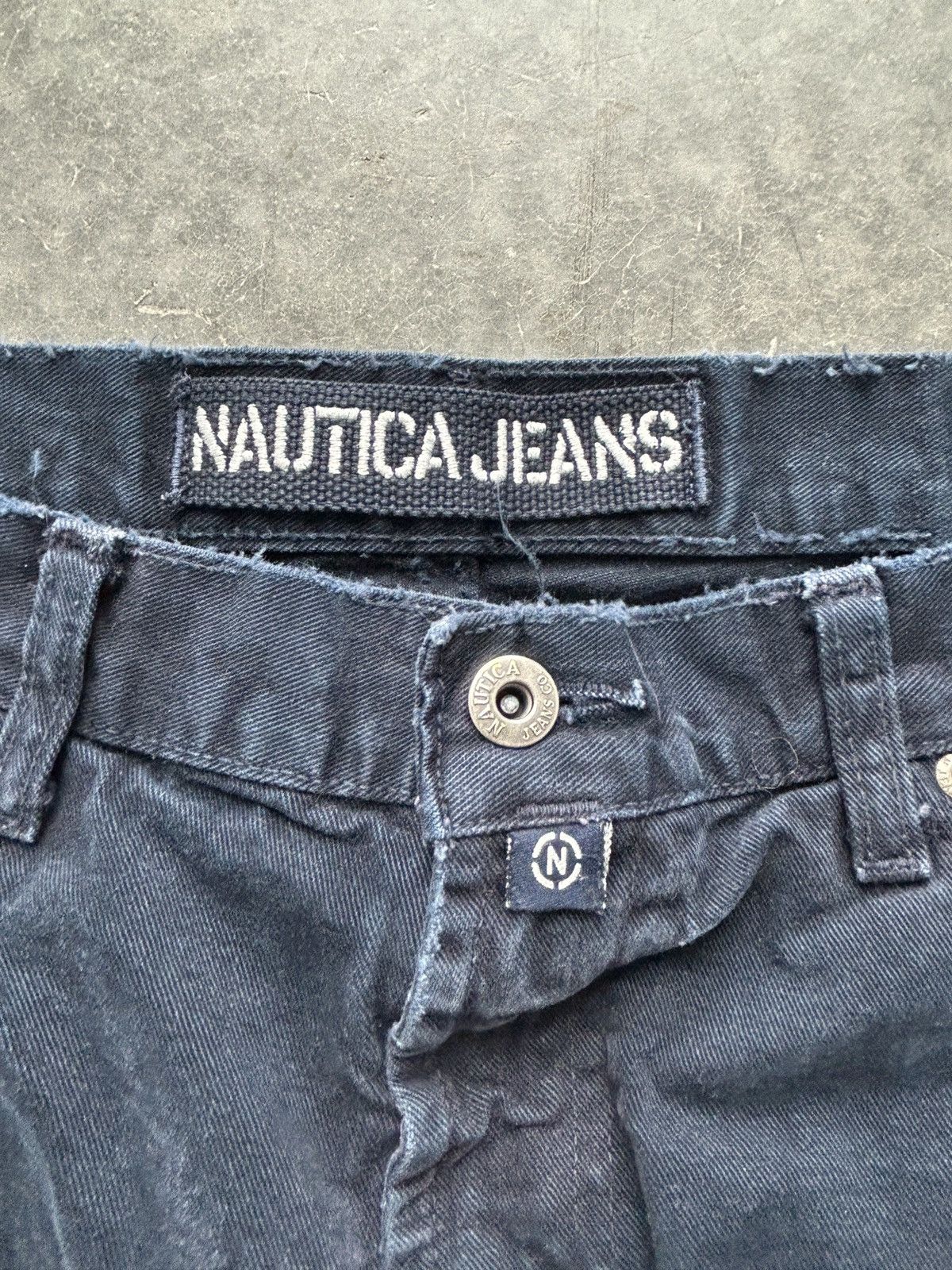 Nautica Vintage 90s Nautica Baggy Denim Jeans 36x30 Size US 36 / EU 52 - 3 Thumbnail