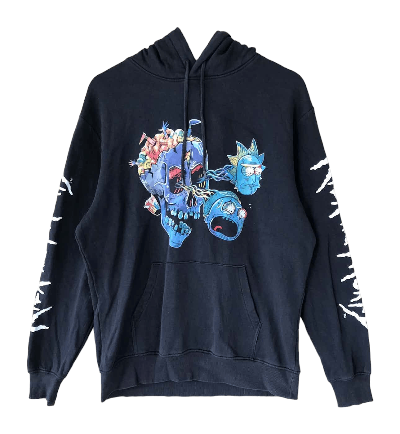 Rick and morty h&m hoodie hot sale