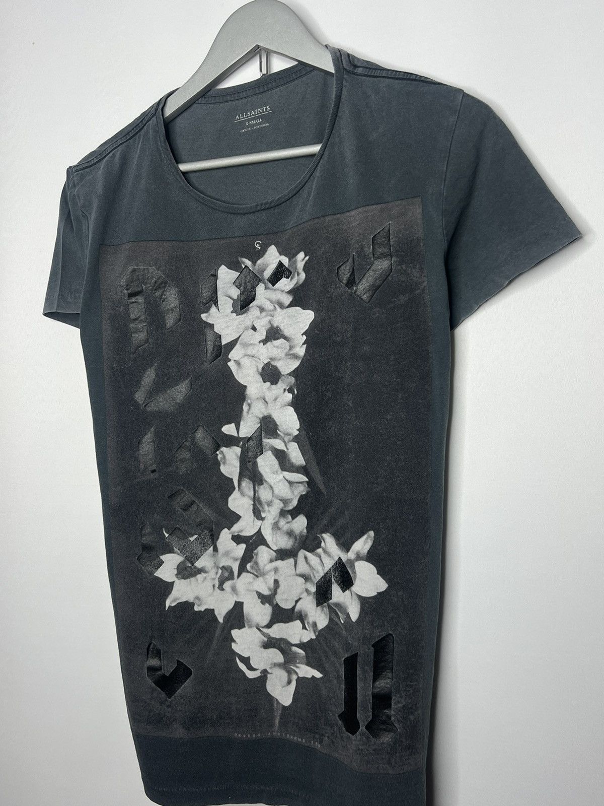 Allsaints × Vintage 🔥Vintage AllSaints Big Logo Art T-Shirt Tee Rare Hype 🔥 Size US XS / EU 42 / 0 - 4 Thumbnail