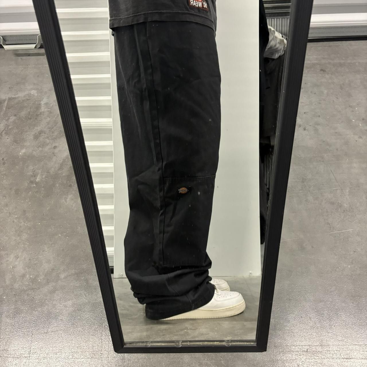 Dickies Crazy Vintage Y2K/2000s Super Baggy Dickies Black Workwear Pants! Size US 42 / EU 58 - 2 Thumbnail