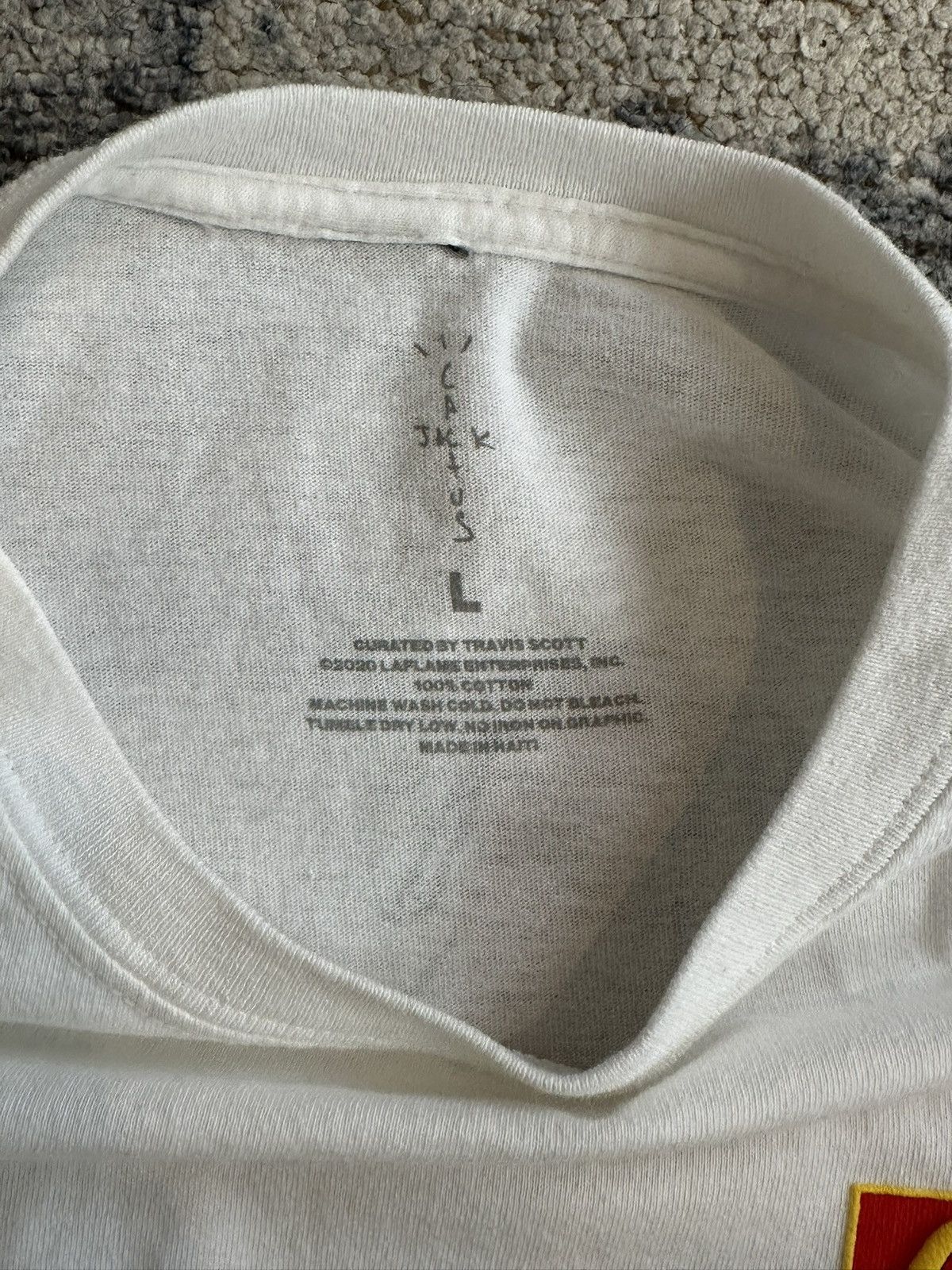 Travis Scott Travis Scott x Mcdonalds action figure series T-Shirt Size US L / EU 52-54 / 3 - 2 Thumbnail