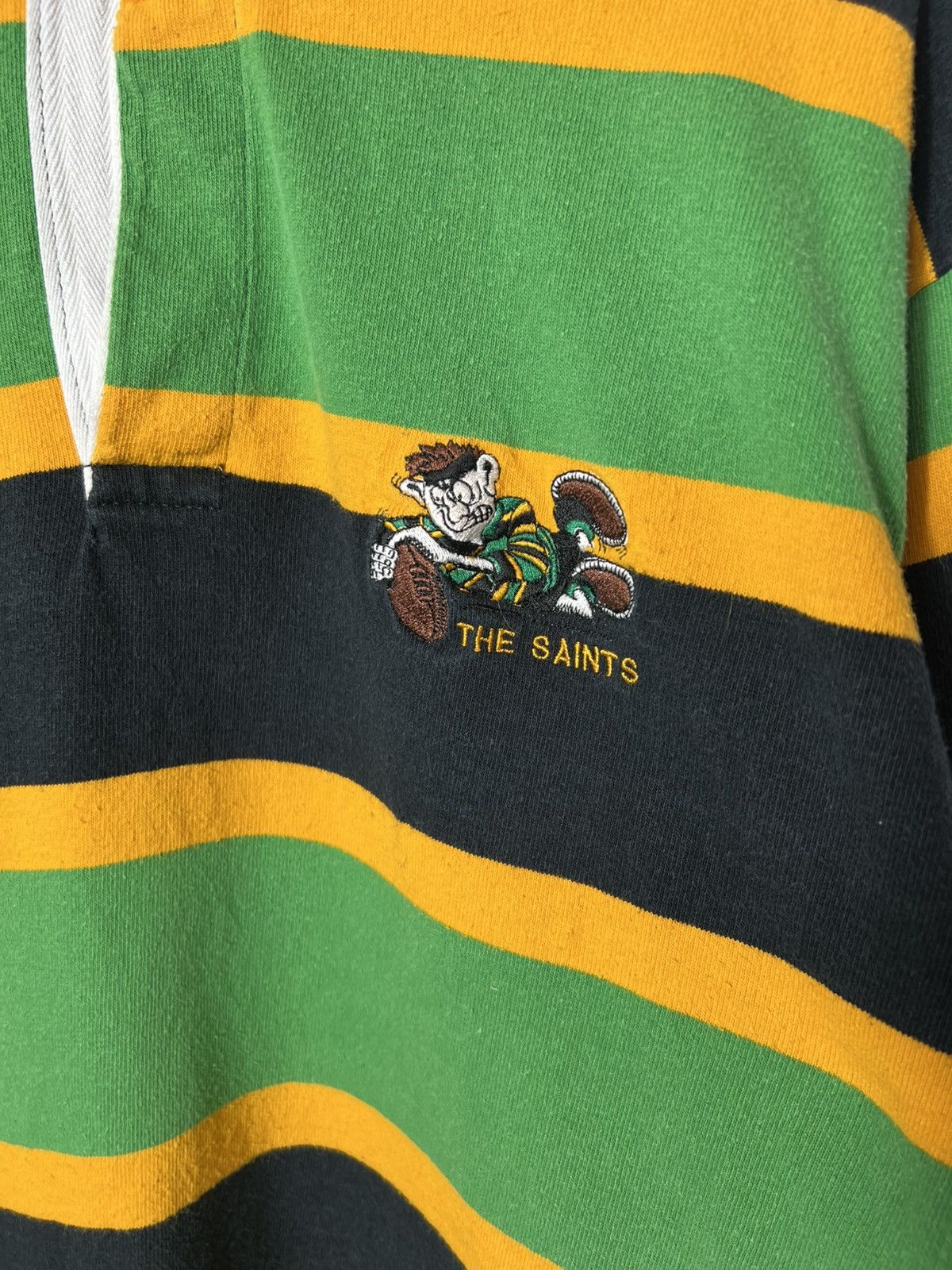 Vintage Vintage rare 90s Northampton Saints Herlequin Long Sleeve Size US S / EU 44-46 / 1 - 3 Thumbnail
